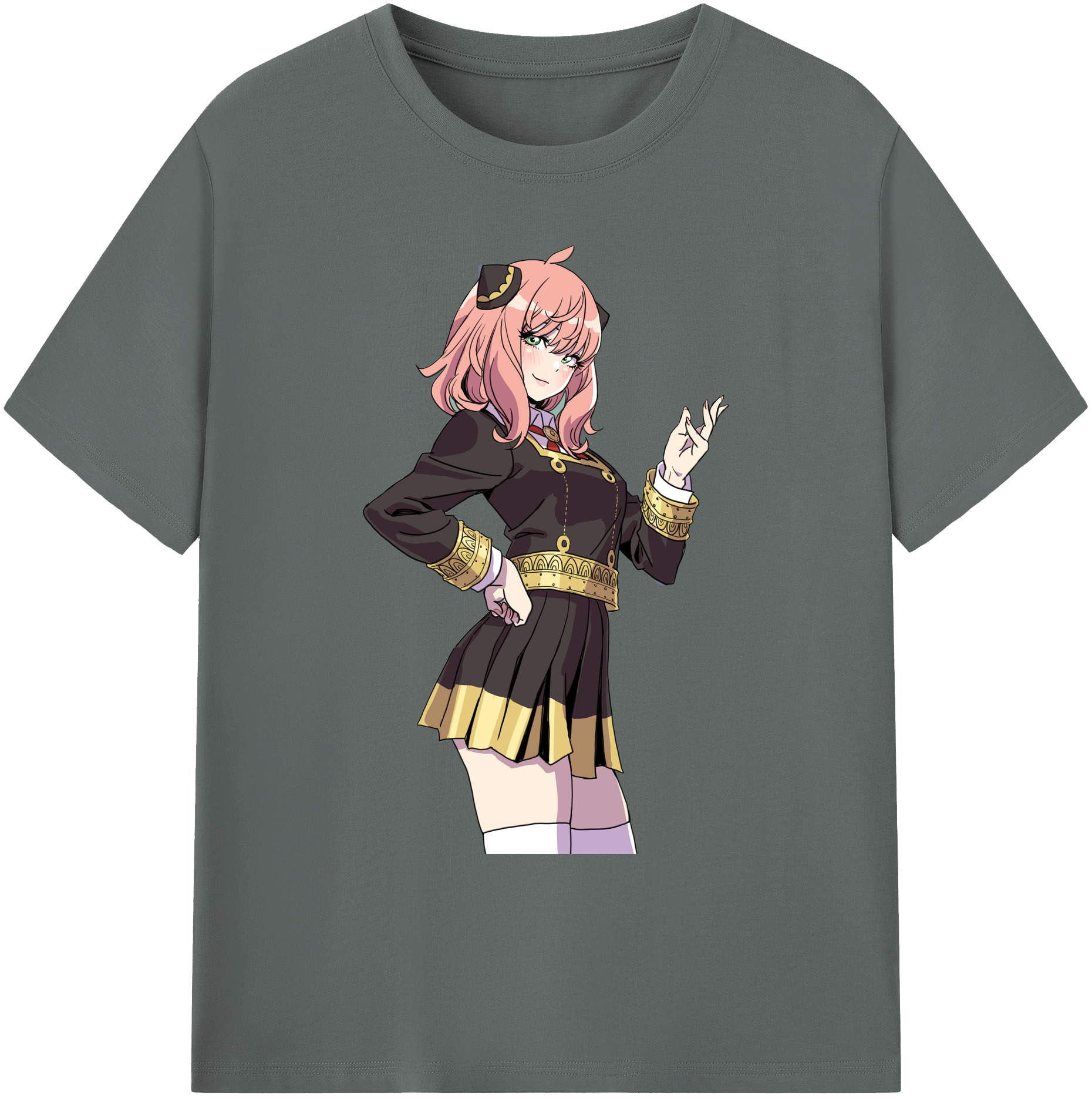 （画像用） SPY×FAMILY间谍家家酒 綿100％ メンズ半袖Tシャツ｜肌触りやわらか＆通気性